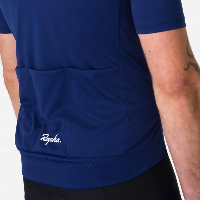Rapha Men's Core Jersey, Navy/White 4