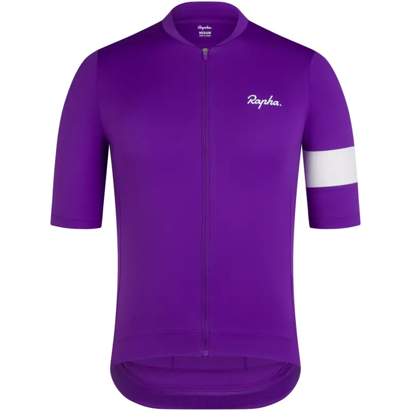Rapha Men's Core Jersey Ultraviolet/White 1