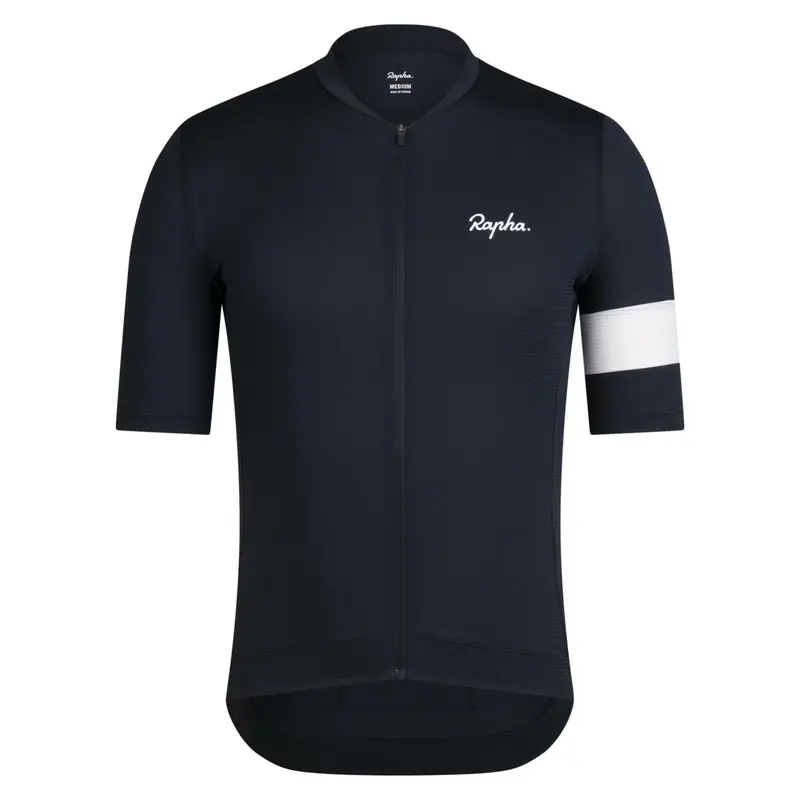 Rapha Men's Core Lightweight Jersey, Black/White 1