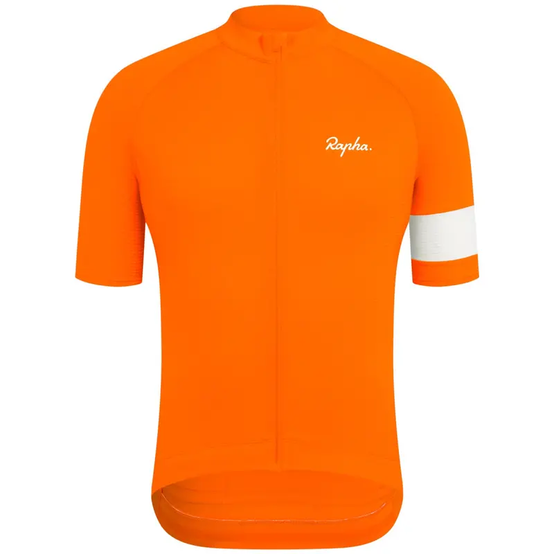 Rapha Men's Core Lightweight Jersey - Orange 1