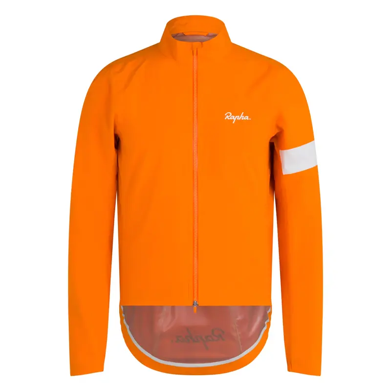 Rapha Men's Core Rain Jacket - Bright Orange 1