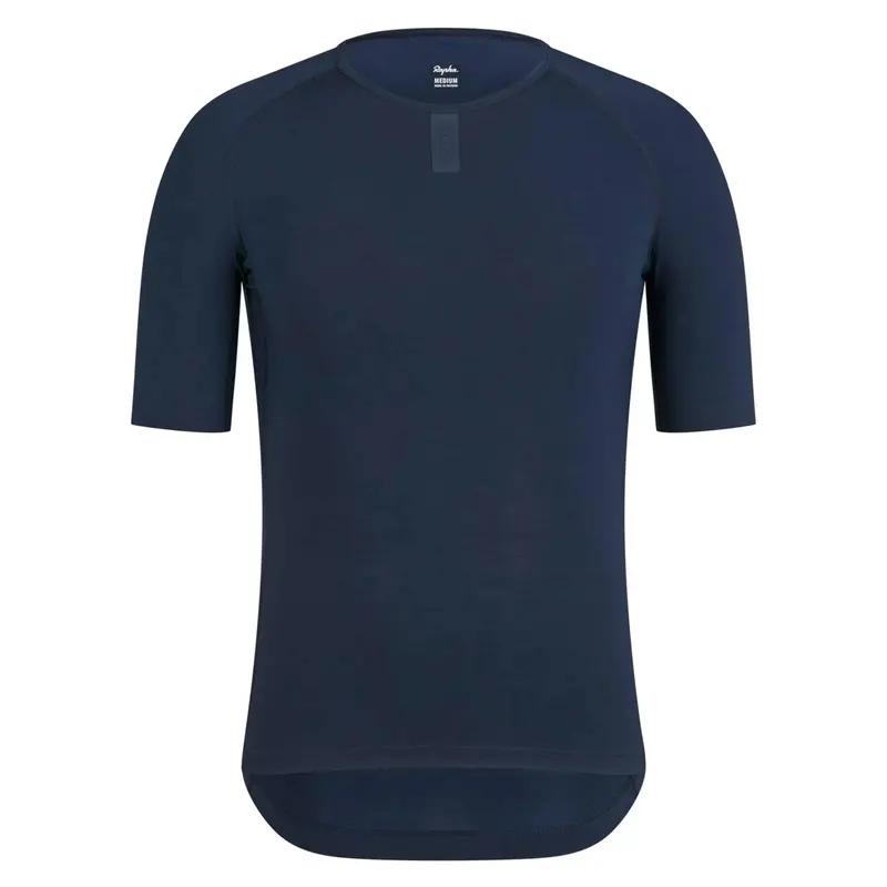 Rapha Men's Merino Base Layer Short Sleeve Navy - Updated 1