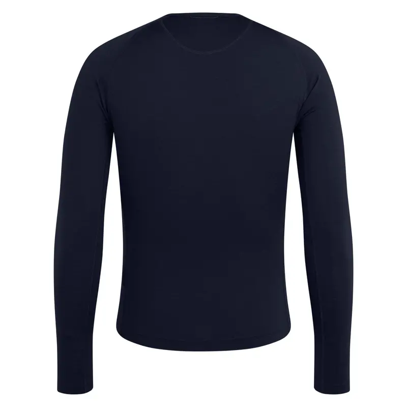 Rapha Men's Merino Long Sleeve Base Layer, Dark Navy 2
