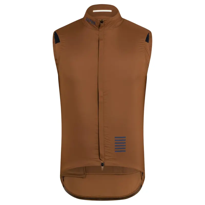 Rapha Men's Pro Team Insulated Gilet - Brown/Off-White 1