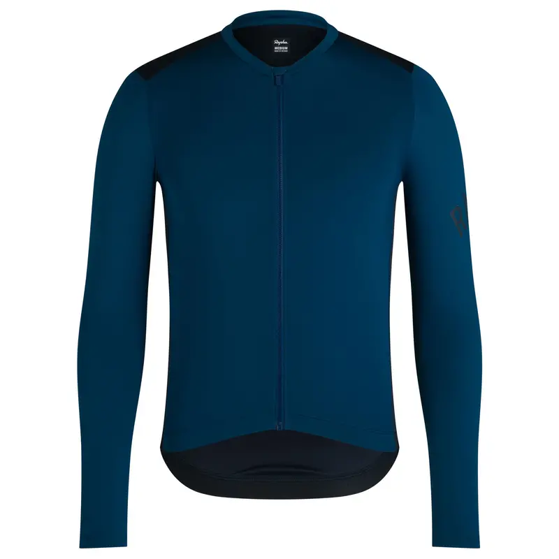 Rapha Men's Pro Team Long Sleeve Lightweight Jersey - Titan/Carbon 1