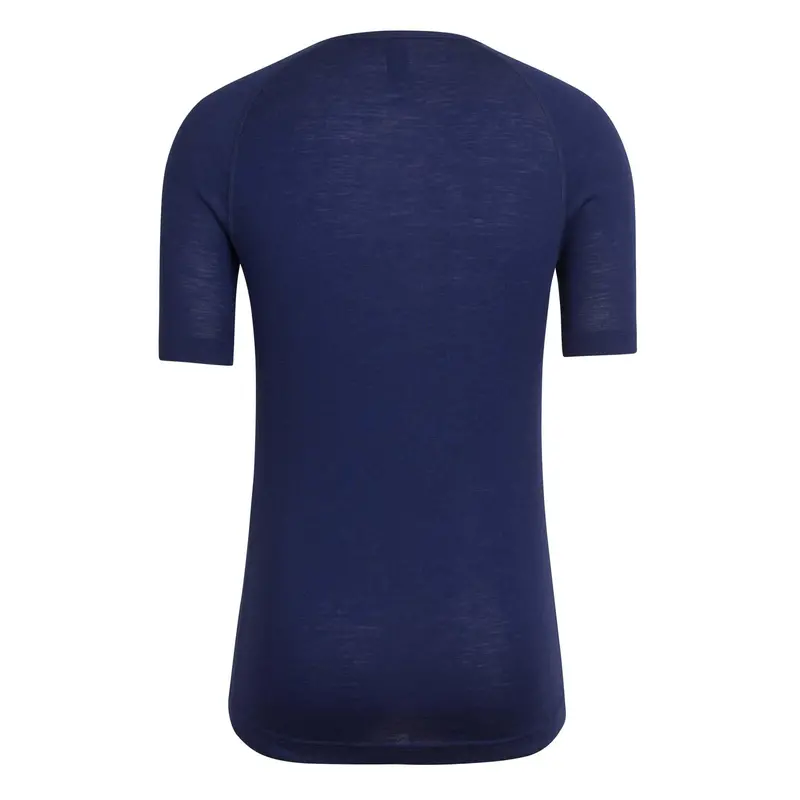 Rapha Mens Short Sleeve Merino Base Layer - Navy 2