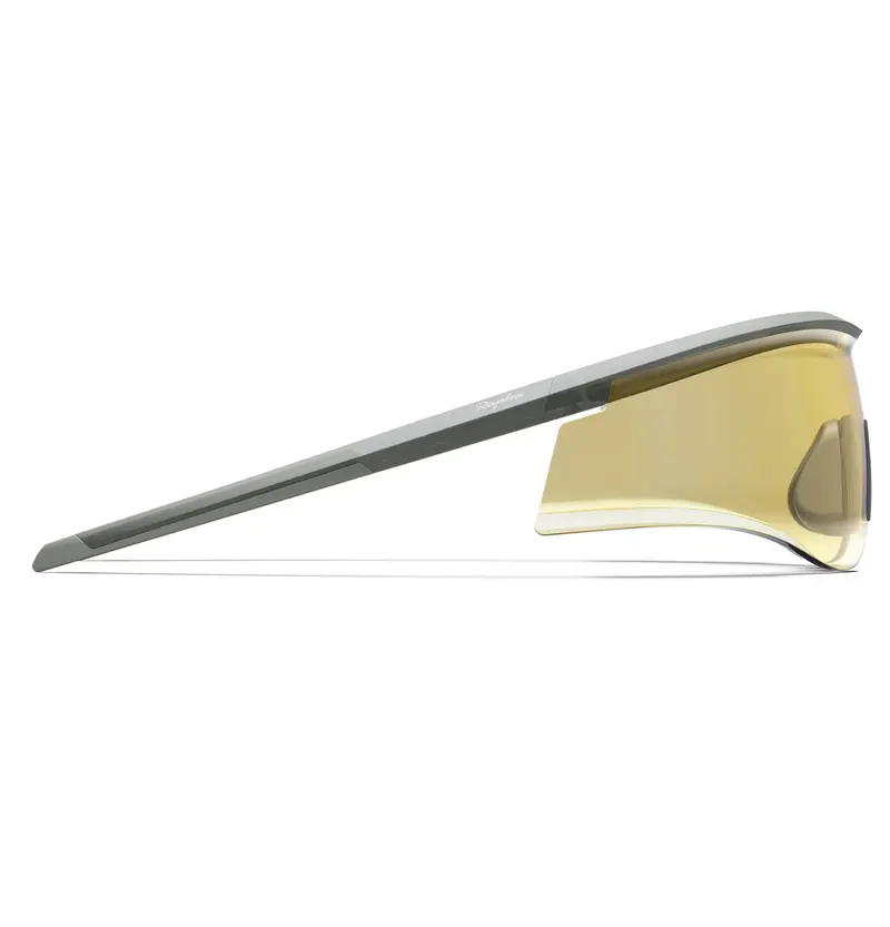 Rapha Reis Cycling Sunglasses - Sedona Sage/Yellow 2