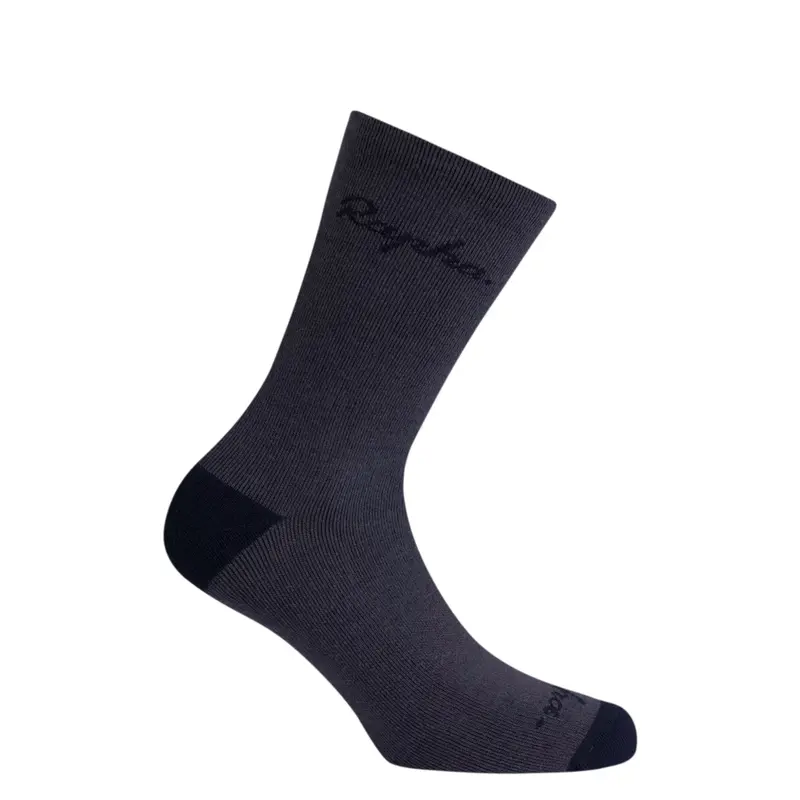 Rapha Unisex Merino Socks Regular, Dark Grey/Dark Navy 1