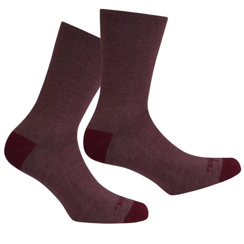 Rapha Unisex Merino Socks - Regular, Huckleberry/Fudge 1