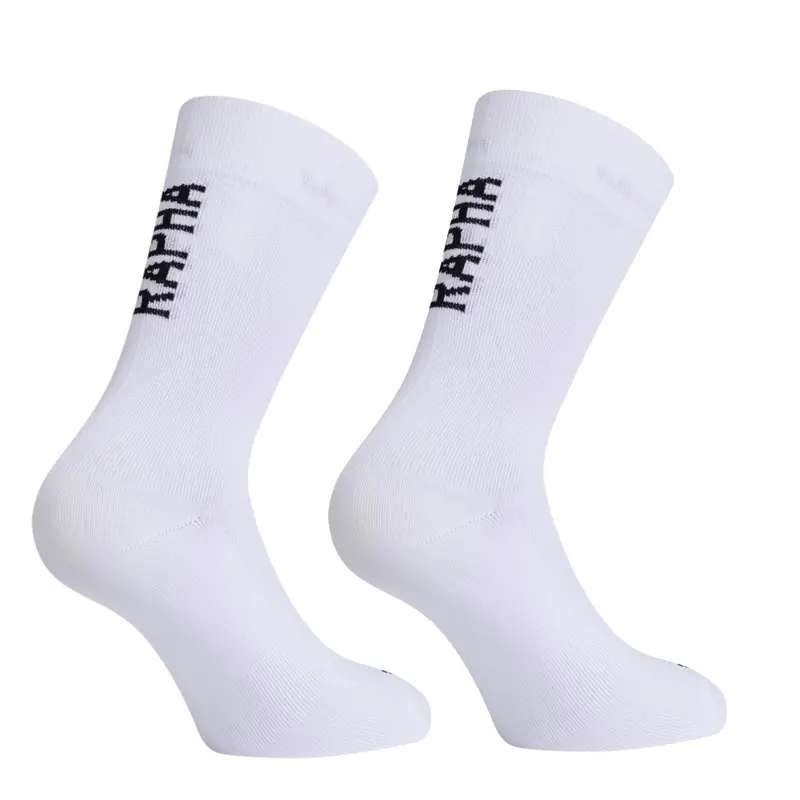 Rapha Unisex Pro Team Sock Ii - Regular - White / Black 1