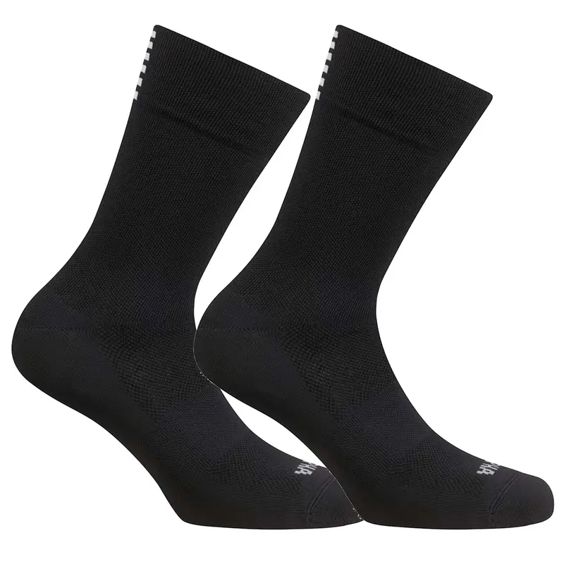 Rapha Unisex Pro Team Socks - Regular Cuff, Black/White 1