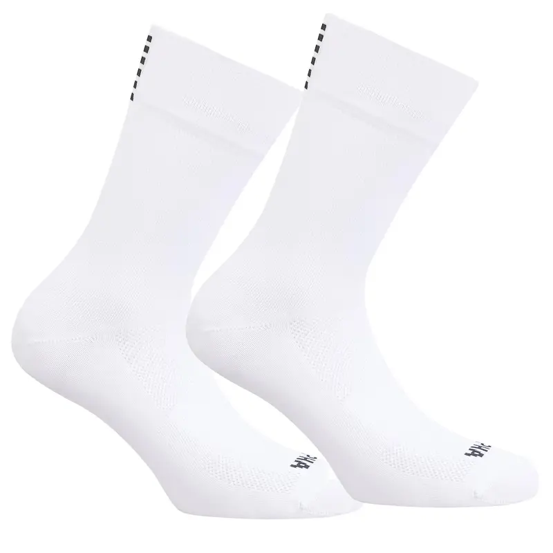 Rapha Unisex Pro Team Socks - Regular Cuff, White/Black 1