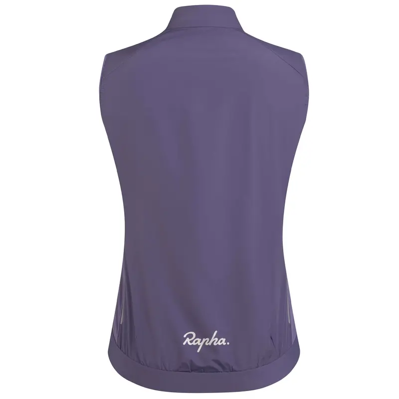 Rapha Women's Core Gilet Dusted Lilac/White 2
