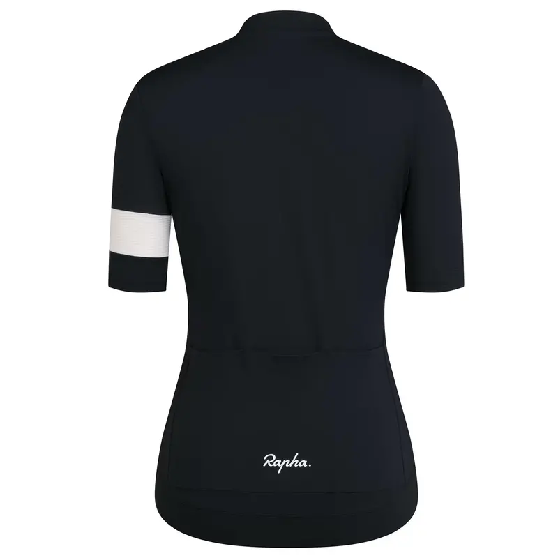 Rapha Women's Core Lightweight Jersey - Black / White 2