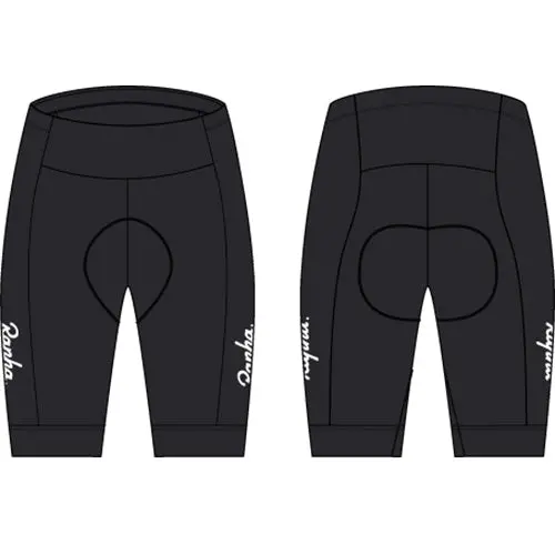 Rapha Women's Core Shorts, Black/White 1