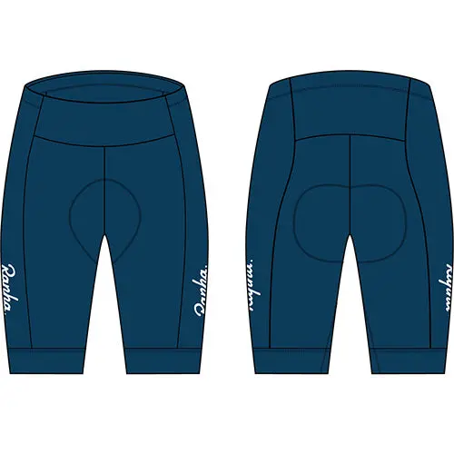Rapha Women's Core Shorts, Jewelled Blue/White 1