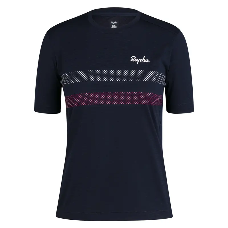 Rapha Women's Explore Technical T-Shirt, Dark Navy 1