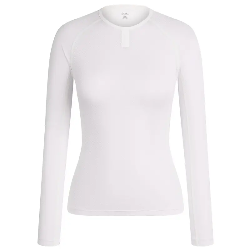 Rapha Women's Lightweight Base Layer Long Sleeve White 1