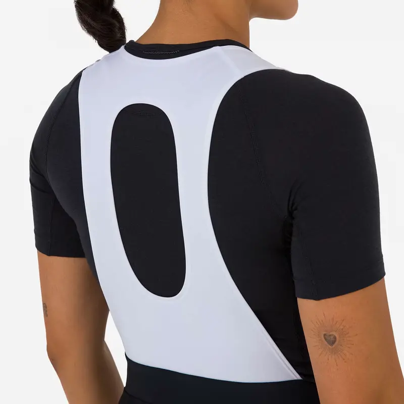 Rapha Women's Merino Short Sleeve Base Layer - Black 4