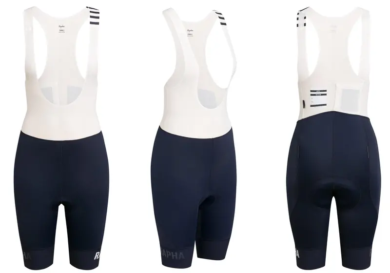 Rapha Women's Pro Team Bib Shorts, Black 1