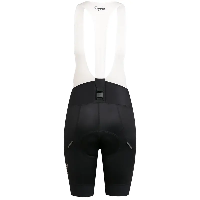 Rapha Women's Pro Team Detachable Race Bib Shorts - Black/White 2