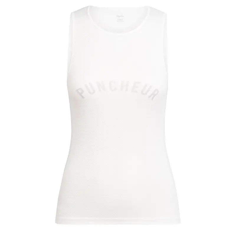 Rapha Women's Souplesse Sleeveless Mesh Base Layer, White 1