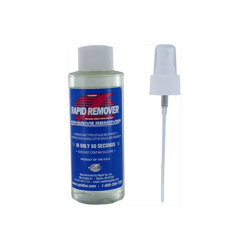 Rapid Remover Decal Adhesive Remover For Vinyl Wraps Autos Boats Signs Graphics Stickers (4 Oz.) 1