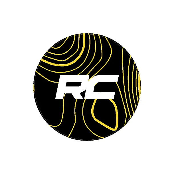 Rc 3.5" Black Series Topo Round Cover Overlays - Universal 10