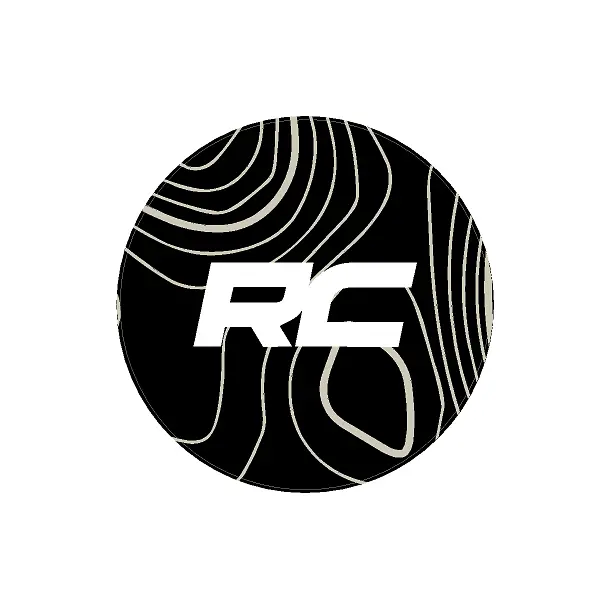 Rc 3.5" Black Series Topo Round Cover Overlays - Universal 4
