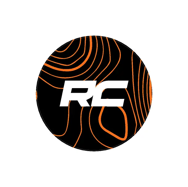 Rc 3.5" Black Series Topo Round Cover Overlays - Universal 7
