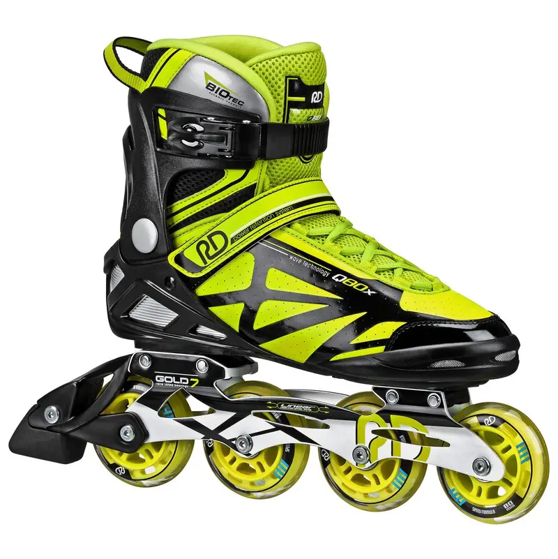 Rds Aerio Q80x Black/Yellow Mens Inline Skates 1