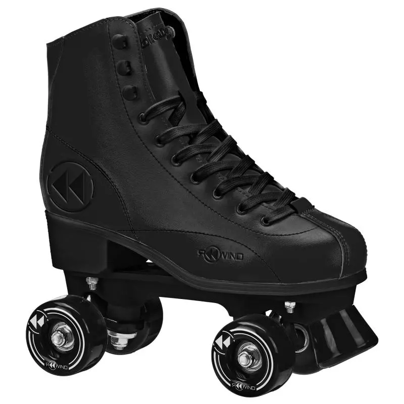 Rds Reewind Mens Black Roller Skates 1
