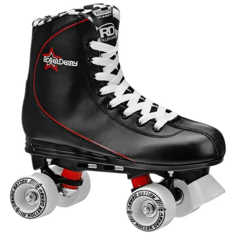 Rds Roller Star 600 Mens Black Roller Skates 1