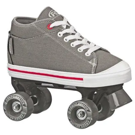 Rds Zinger Skate White Grey Roller Skates 1