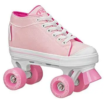 Rds Zinger Skate White Pink Roller Skates 1