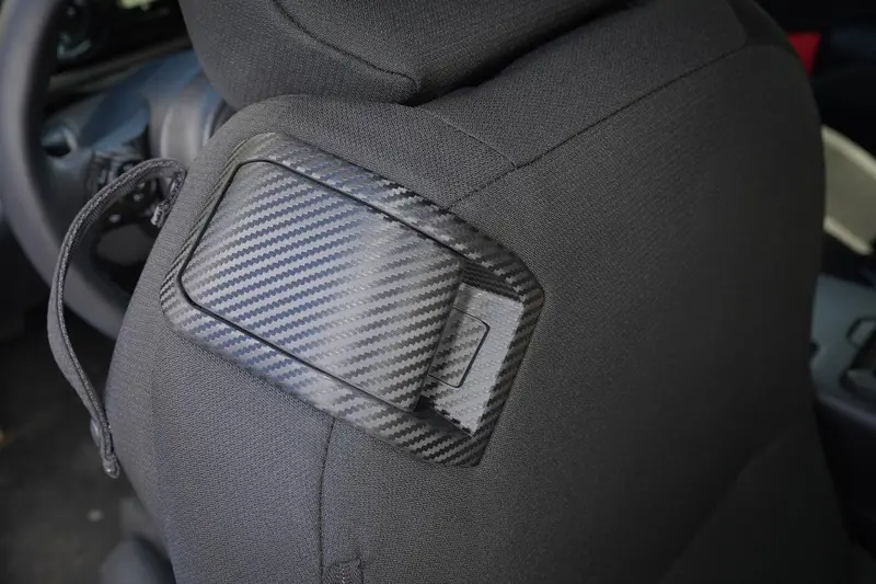 Rear Seat Access 3D Carbon Overlays (Left / Right Pair) - 2022+ Brz / Gr86 1