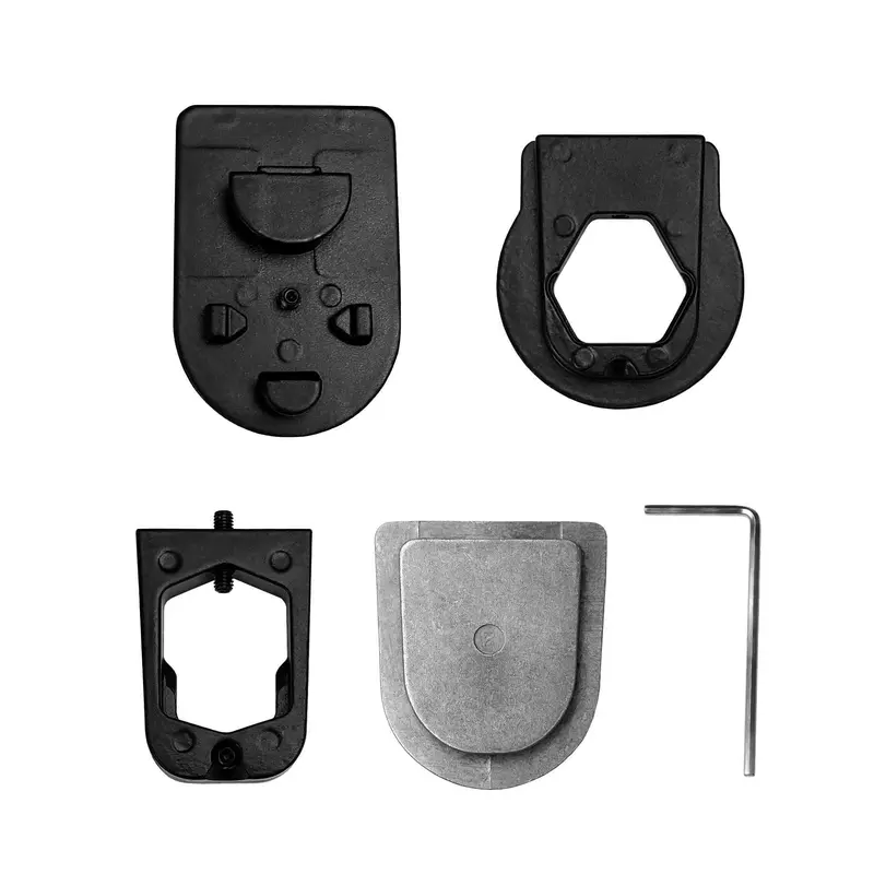 Rear View Mirror Three Metal Bracket Adapters For Volkswagen, Audi, Dodge, Ford, Honda 1