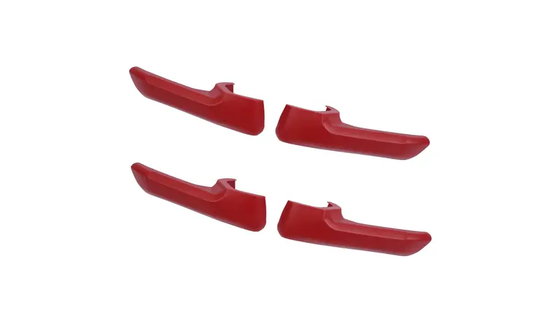 Red Door Handle Covers - 2022+ Tundra / 2024+ Tacoma / 2025+ 4Runner 1