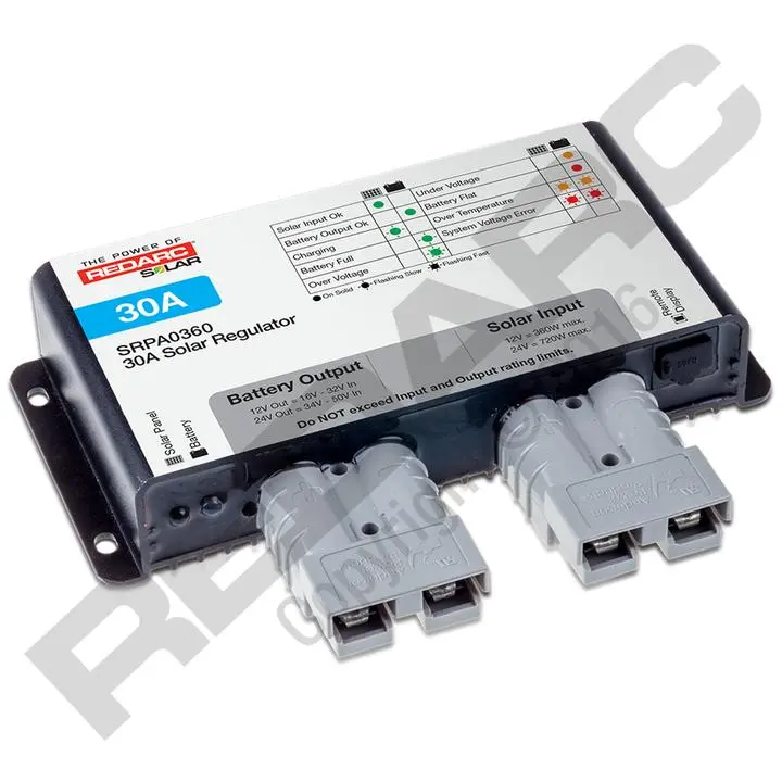 Redarc 30 Amp Solar Regulator 1