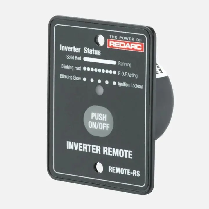 Redarc Remote To Suit Redarc Inverter Range 1