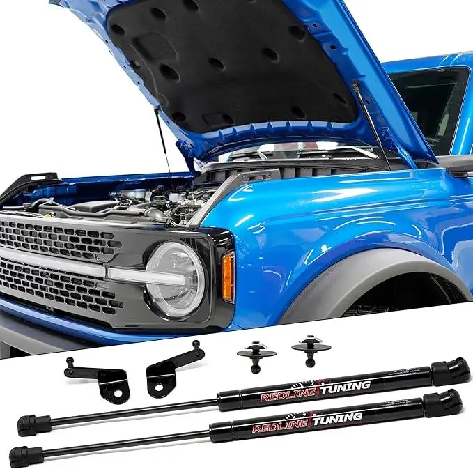 Redline Tuning Hood Maxlift Plus System - 2021+ Bronco 1