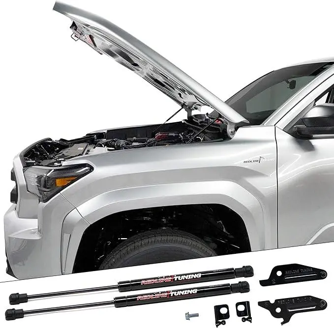 Redline Tuning Hood Quicklift Plus System- 2024+ Tacoma / 2025+ 4Runner 1