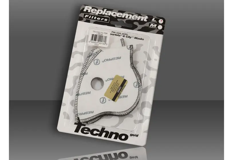 Respro Techno Filter Twin Pack, Large 1