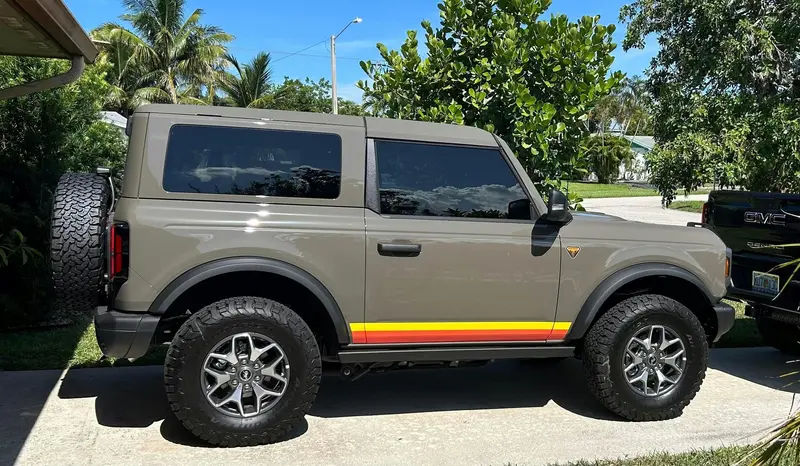 Retro Vintage Lower Door Protection - 2021+ Bronco 5