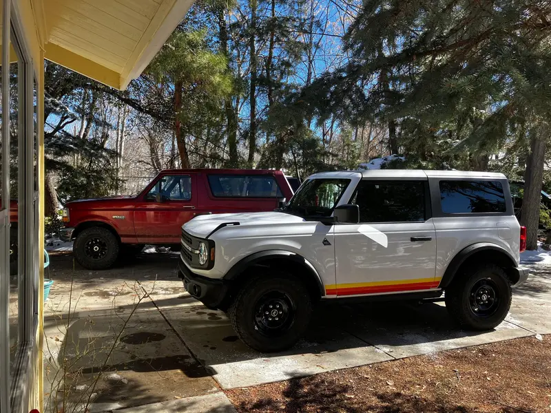 Retro Vintage Lower Door Protection - 2021+ Bronco 9
