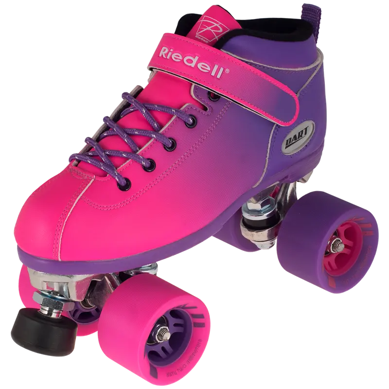 Riedell Dart Ombre Skate Purple Pink 1
