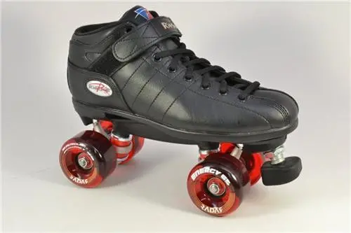 Riedell R3 Skate Black (W Outdoor Wheels) 1