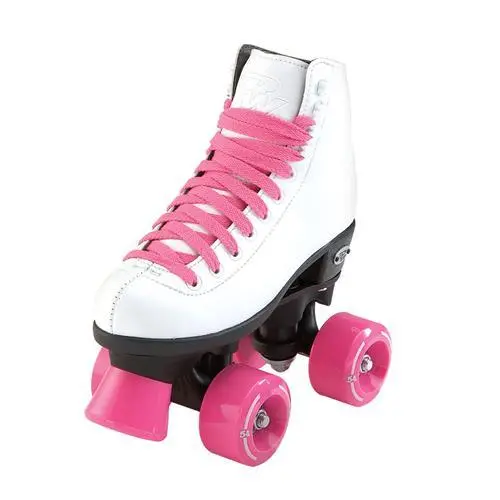 Riedell Wave Jr White Roller Skates 1