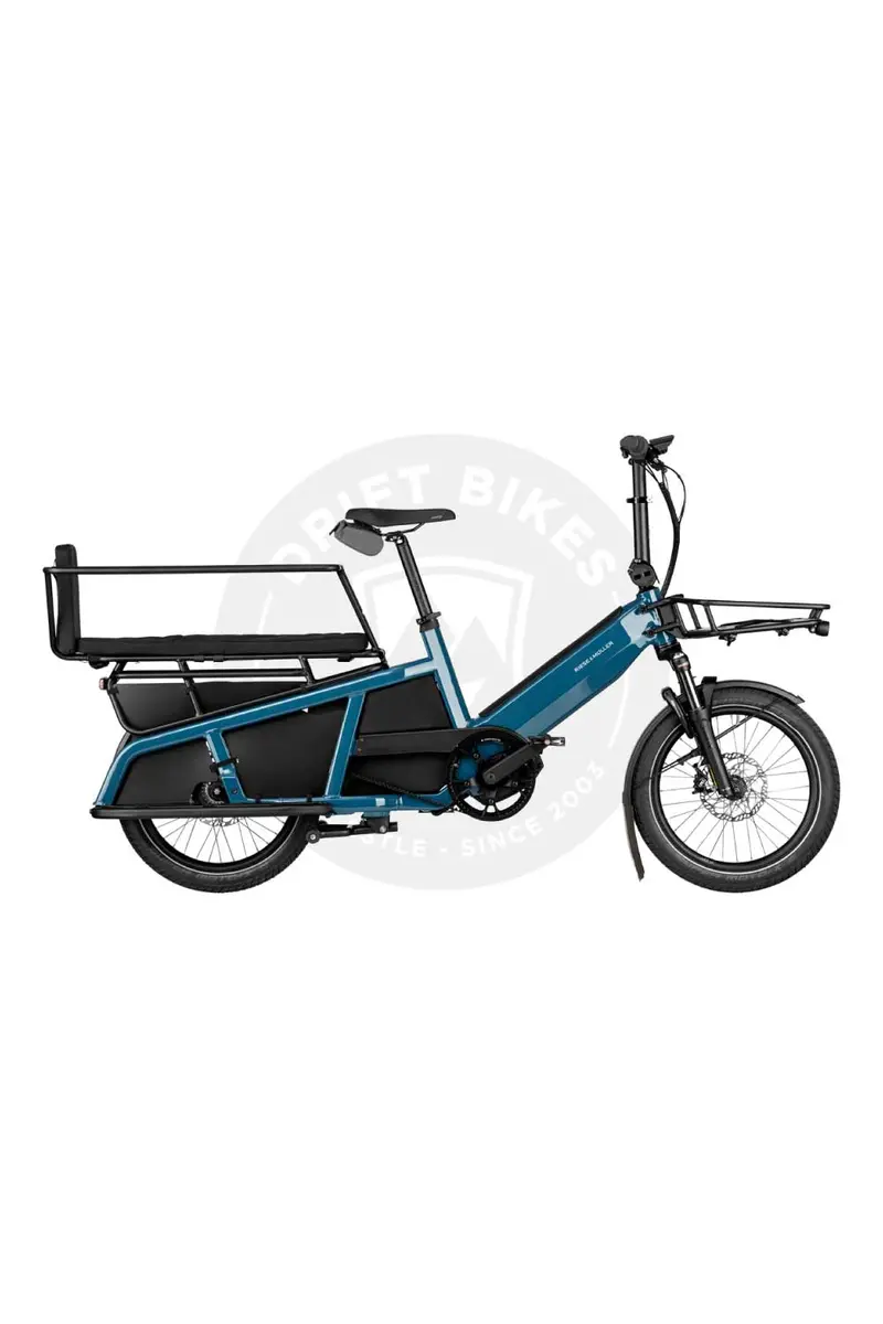 Riese & Muller Multitinker Vario 625Kw Electric Bike - Petrol/Black Matt 1