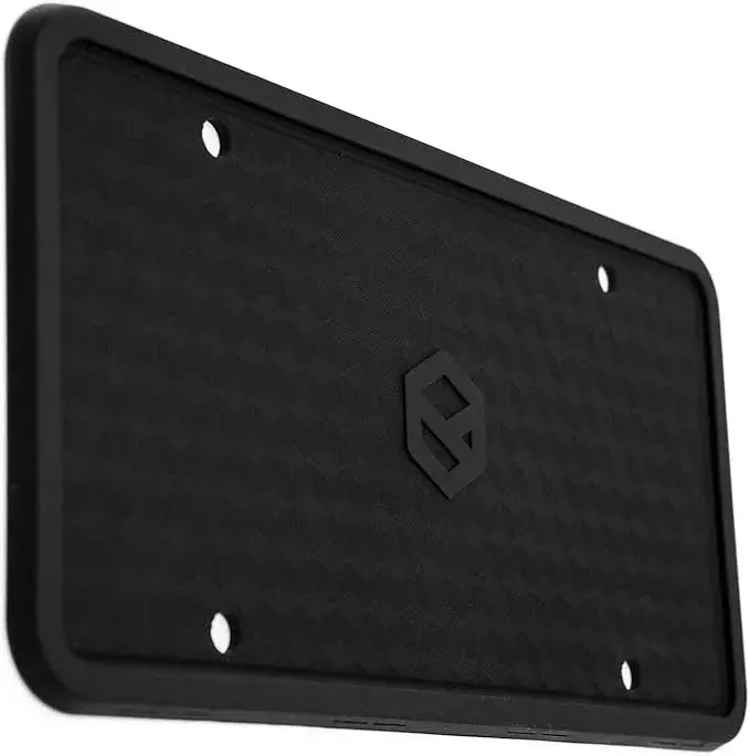 Rightcar Solutions Silicone License Plate Frame (Rattle And Rust Free) - Universal 1